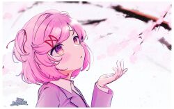 natsuki (doki doki literature club) from doki doki literature club