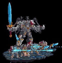 grey knight from warhammer 40k by steel joe
