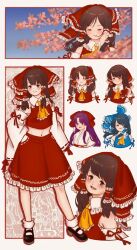 hakurei reimu from touhou