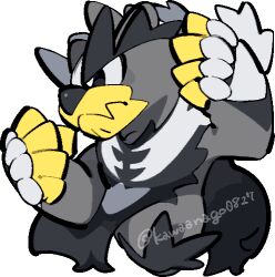 urshifu from pokemon by kawaanago