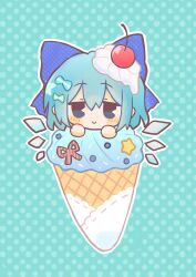 cirno from touhou by silverrain