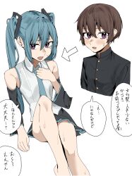 hatsune miku from vocaloid