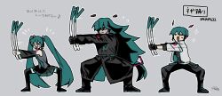 hatsune miku from vocaloid