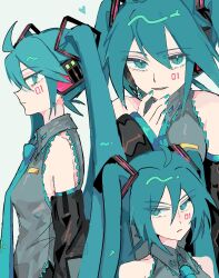 hatsune miku from vocaloid