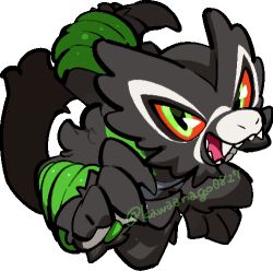 zarude from pokemon by kawaanago