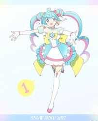 hatsune miku from vocaloid by agonasubi