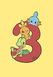 mudkip from pokemon by saki pokeoekaki