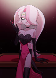 angel dust from hazbin hotel by menma (enaic31)