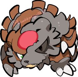 bloodmoon ursaluna from pokemon by kawaanago
