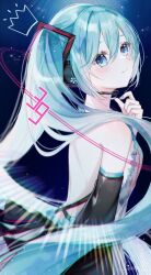 hatsune miku from vocaloid