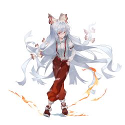 fujiwara no mokou from touhou