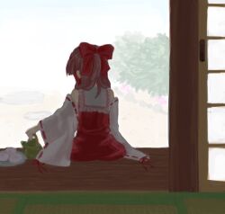 hakurei reimu from touhou by no+bi=