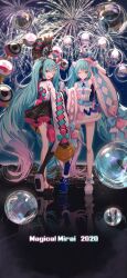hatsune miku from magical mirai (vocaloid) by itogari