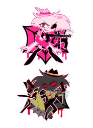 angel dust from hazbin hotel by menma (enaic31)