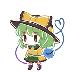komeiji koishi from touhou by socha