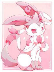 sylveon from pokemon by purpleninfy