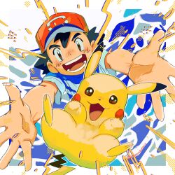 ash ketchum from pokemon by umebosibakari2