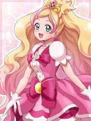 cure flora from go! princess precure by kei yunokawa