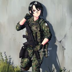 japan ground self-defense force fan art