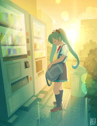 hatsune miku from vocaloid