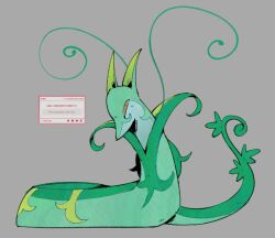 serperior from pokemon by sunnydr0pdraws