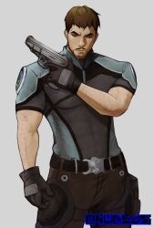 chris redfield from resident evil