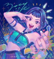 zoey (kpop demon hunters) from kpop demon hunters