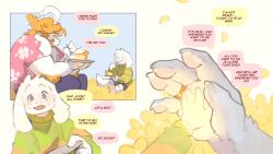 asgore dreemurr from undertale by uncle quil (overcyan)