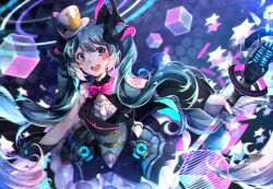 hatsune miku from magical mirai (vocaloid)