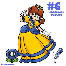 princess daisy from super mario bros.