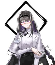 akemi homura from mahou shoujo madoka magica