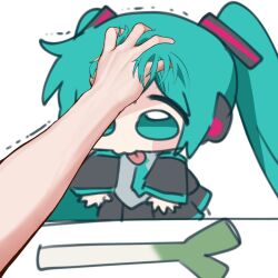 hatsune miku from vocaloid