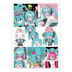 hachune miku from project diva (series)