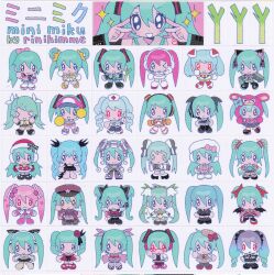 hatsune miku from project diva (series)