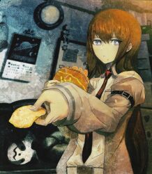 makise kurisu from science adventure by huke