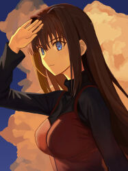 aozaki aoko from mahou tsukai no yoru