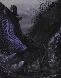 gore magala from monster hunter (series) by nutuki