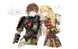 astrid hofferson from how to train your dragon (series) by ji yuyun