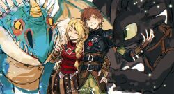 astrid hofferson from how to train your dragon (series) by ji yuyun