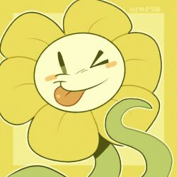flowey (undertale) from undertale by lemonere
