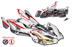 future gpx cyber formula fan art