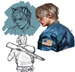 leon s. kennedy from resident evil