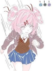natsuki (doki doki literature club) from doki doki literature club