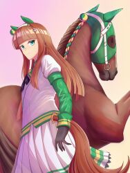 silence suzuka (racehorse) from real life
