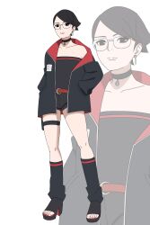 uchiha sarada from naruto (series)