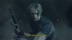 leon s. kennedy from resident evil