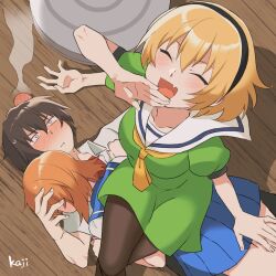 houjou satoko from higurashi no naku koro ni by ka (kajikajikk)