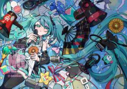 hatsune miku from magical mirai (vocaloid)
