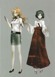 kiryuu moeka from science adventure by huke