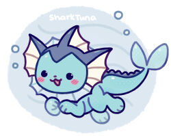 vaporeon from pokemon by sharktuna